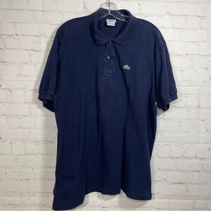 Lacoste Mens Blue Polo Pullover Blue Size 7